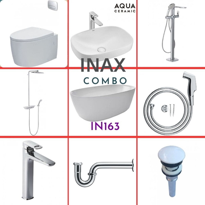 Combo thiết bị vệ sinh Inax IN163 S600 (9120)