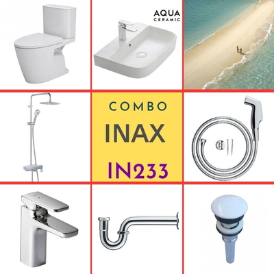 Combo thiết bị vệ sinh Inax IN233 S24 (7065)