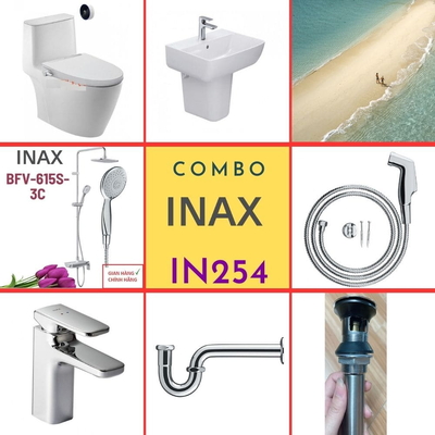 Combo thiết bị vệ sinh Inax IN254 S24 (7045)