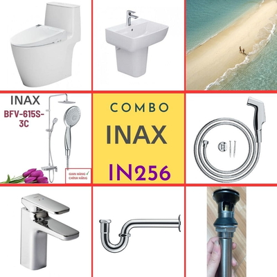 Combo thiết bị vệ sinh Inax IN256 S24 (7043)