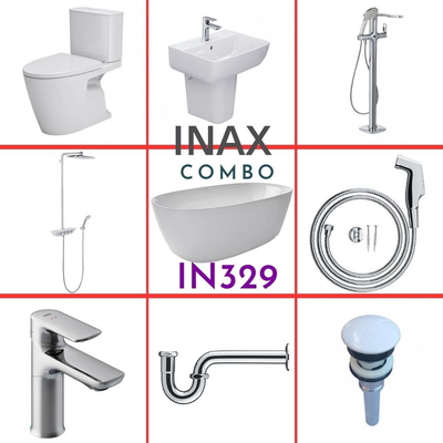 Combo thiết bị vệ sinh Inax IN329 S26 (9078)