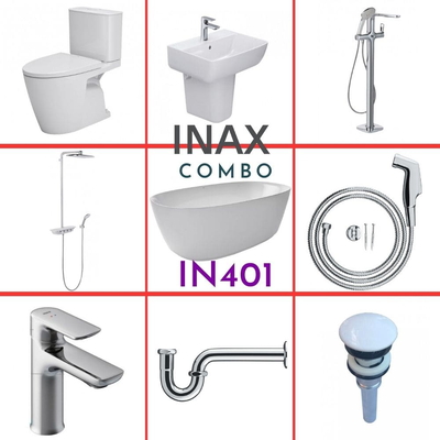 Combo thiết bị vệ sinh Inax IN401 S26 (9006)