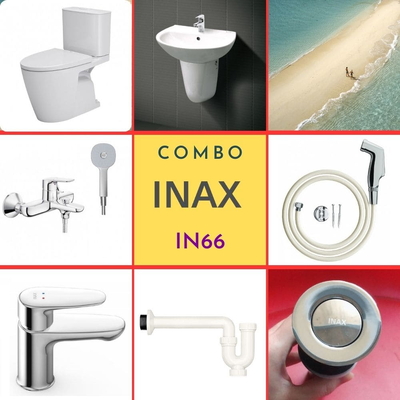 Combo thiết bị vệ sinh Inax IN66 (7219)