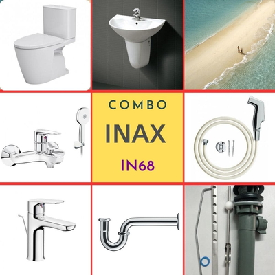 Combo thiết bị vệ sinh Inax IN68 (7217)