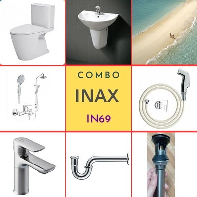 Combo thiết bị vệ sinh Inax IN69 (7216)