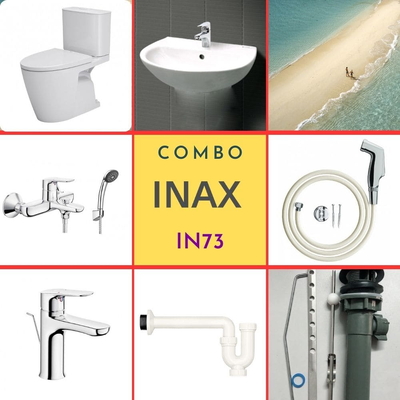 Combo thiết bị vệ sinh Inax IN73 (7212)