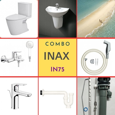 Combo thiết bị vệ sinh Inax IN75 (7210)