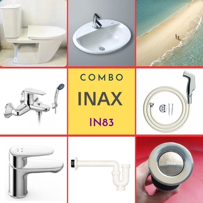 Combo thiết bị vệ sinh Inax IN83 (7202)