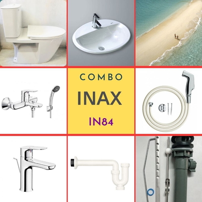 Combo thiết bị vệ sinh Inax IN84 (7201)