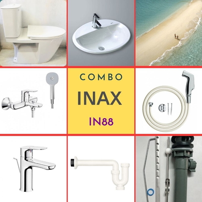 Combo thiết bị vệ sinh Inax IN88 (7197)
