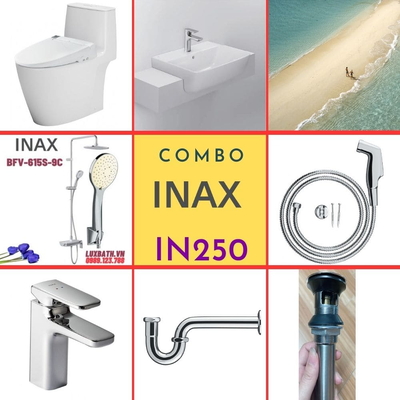 Combo thiết bị vệ sinh Inax Inax IN250 S24 (7049)