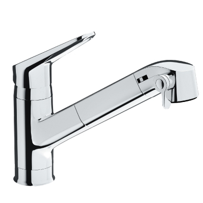 Vòi rửa bát nóng lạnh rút Inax JF-6450SX