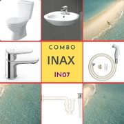 Combo thiết bị vệ sinh Inax IN07 (5009)