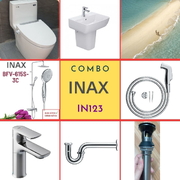 Combo thiết bị vệ sinh Inax IN123 S200 (7163)