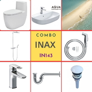 Combo thiết bị vệ sinh Inax IN143 S600 (7143)
