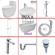 Combo thiết bị vệ sinh Inax IN147 S600 (9128)