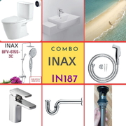 Combo thiết bị vệ sinh Inax IN187 S24 (7120)