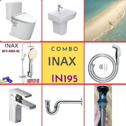 Combo thiết bị vệ sinh Inax IN195 S24 (7102)