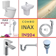 Combo thiết bị vệ sinh Inax IN204 S24 (7093)