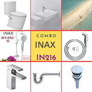 Combo thiết bị vệ sinh Inax IN216 S24 (7081)