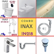 Combo thiết bị vệ sinh Inax IN218 S24 (7079)