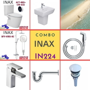 Combo thiết bị vệ sinh Inax IN224 S24 (7073)