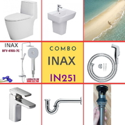 Combo thiết bị vệ sinh Inax IN251 S24 (7048)