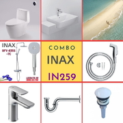 Combo thiết bị vệ sinh Inax IN259 S24 (7040)