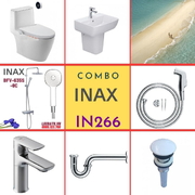 Combo thiết bị vệ sinh Inax IN266 S24 (7033)