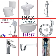 Combo thiết bị vệ sinh Inax IN317 S26 (9090)
