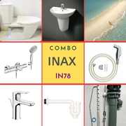 Combo thiết bị vệ sinh Inax IN78 (7207)