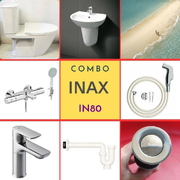 Combo thiết bị vệ sinh Inax IN80 (7205)