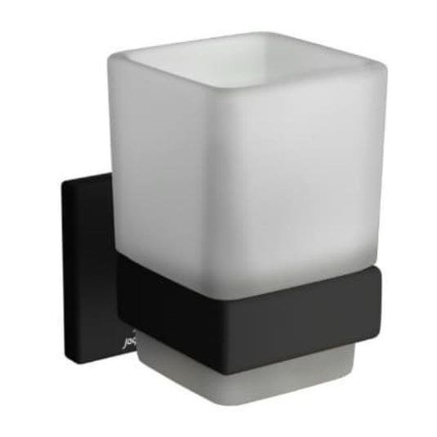 Giá đựng cốc đánh răng mạ đen mờ Jaquar AKP-BLM-35741P