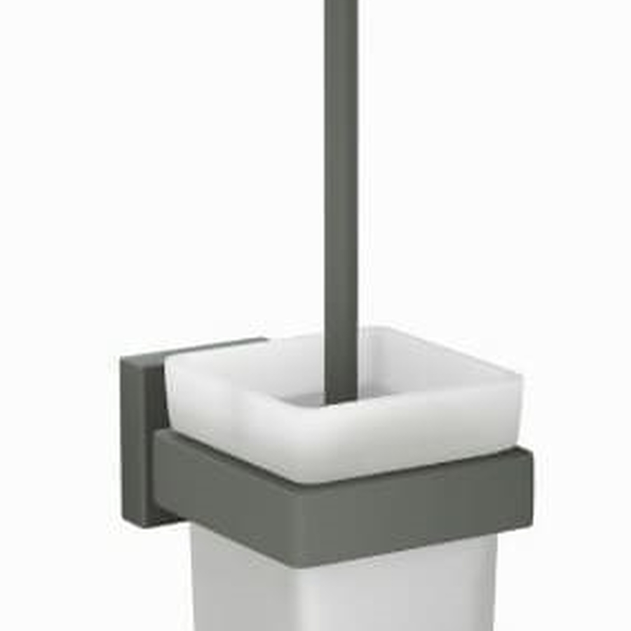 Giá đỡ và chổi cọ bồn vệ sinh màu than chì Jaquar AKP-GRF-35743P