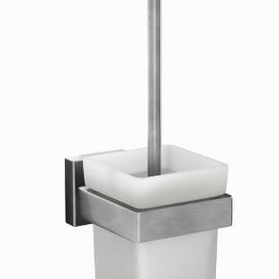 Giá đỡ và chổi cọ bồn vệ sinh thép không gỉ Jaquar AKP-SSF-35743P