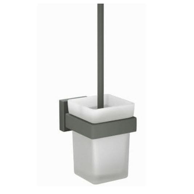 Giá đỡ và chổi cọ bồn vệ sinh màu than chì Jaquar AKP-GRF-35743P