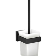 Giá đỡ và chổi cọ bồn vệ sinh màu đen mờ Jaquar AKP-BLM-35743P