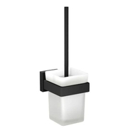 Giá đỡ và chổi cọ bồn vệ sinh màu đen mờ Jaquar AKP-BLM-35743P