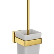 Giá đỡ và chổi cọ bồn vệ sinh mạ vàng sáng Jaquar AKP-GBP-35743P