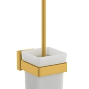 Giá đỡ và chổi cọ bồn vệ sinh mạ đồng đỏ Jaquar AKP-GMP-35743P