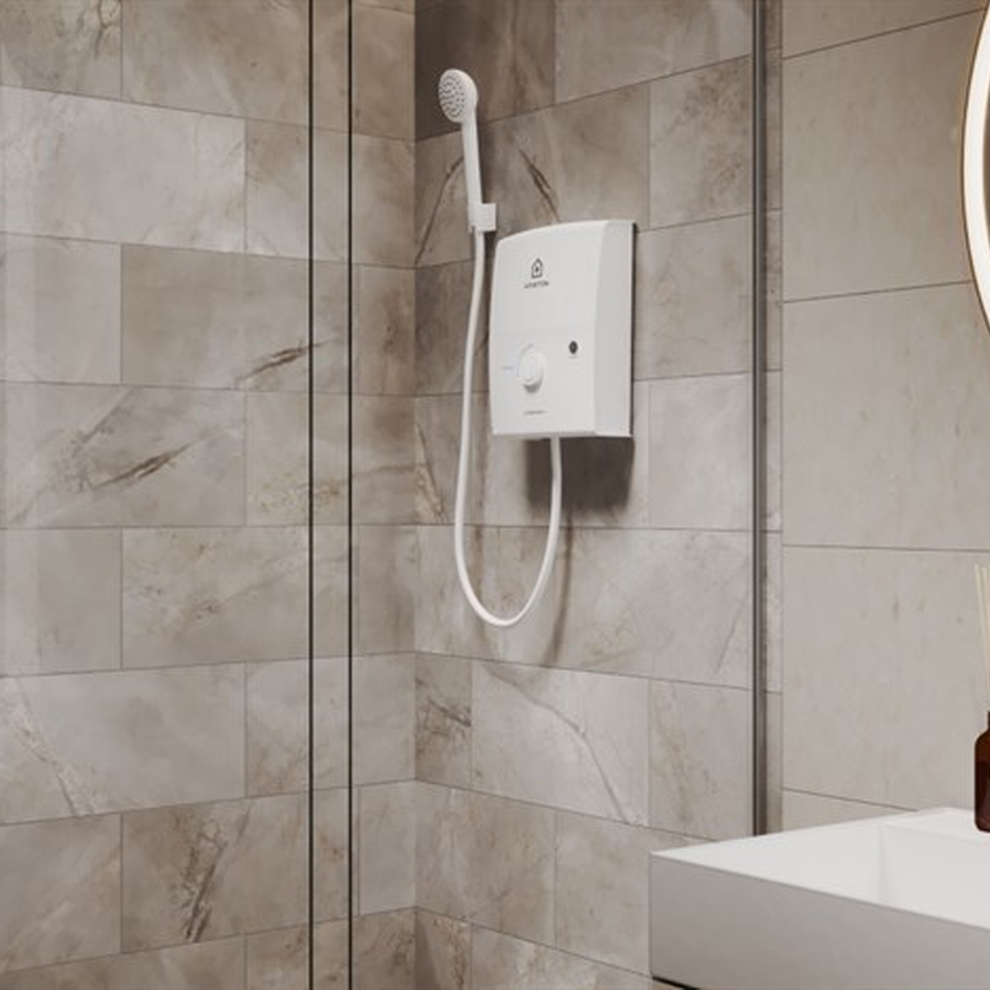 Bình nước nóng trực tiếp Ariston Aures Easy 4.5P ( có bơm )