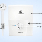 Bình nước nóng trực tiếp Ariston Aures Easy 3.5 ( không bơm )