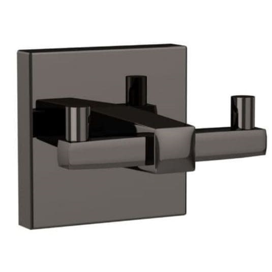 Móc áo đôi mạ đen chrome Ấn Độ Jaquar AKP-BCH-35761P