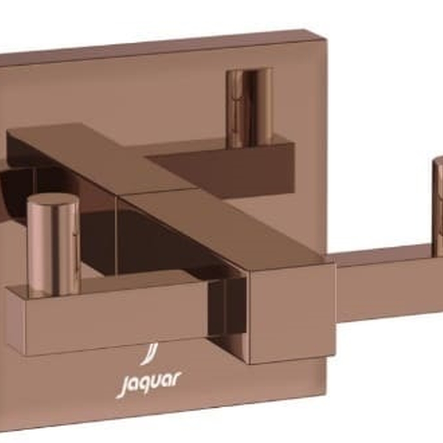 Móc áo đôi mạ thép mạ đồng đỏ Ấn Độ Jaquar AKP-BGP-35761P