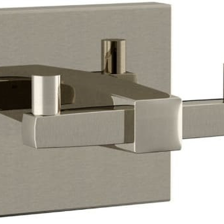 Móc áo đôi mạ thép không gỉ Ấn Độ Jaquar AKP-SSF-35761P