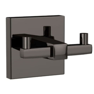 Móc áo đôi mạ đen chrome Ấn Độ Jaquar AKP-BCH-35761P