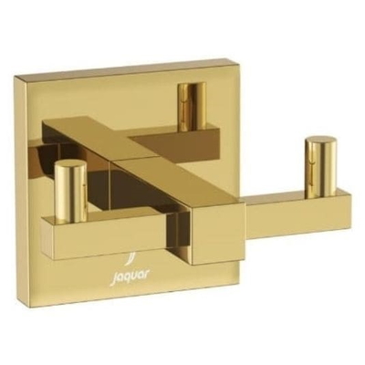 Móc áo đôi mạ thép mạ vàng sáng Ấn Độ Jaquar AKP-GBP-35761P