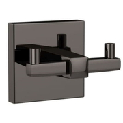 Móc áo đôi mạ đen chrome Ấn Độ Jaquar AKP-BCH-35761P