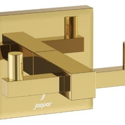 Móc áo đôi mạ thép mạ vàng sáng Ấn Độ Jaquar AKP-GBP-35761P