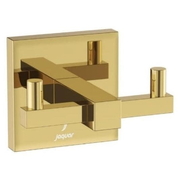 Móc áo đôi mạ thép mạ vàng sáng Ấn Độ Jaquar AKP-GBP-35761P